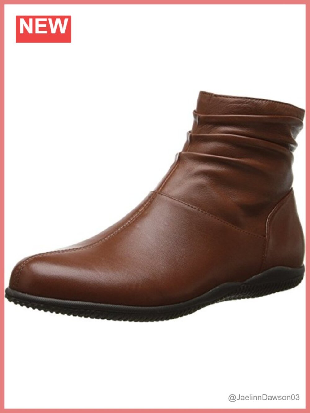 Softwalk Hanover Women's Ankle Bootie Memory Foam Sole Zip Up Professional